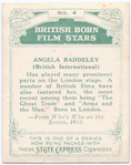 Angela Baddeley.