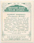 Herbert Marshall.