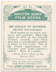 Gerald du Maurier.