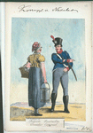 Koningryk der Nederlanden. Belgische Landmilitie Grenadier Corporaal. (1814)