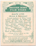 Ralph Lynn.
