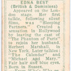 Edna Best.