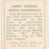 Jimmy Godden.