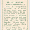 Molly Lamont.