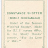 Constance Shotter.