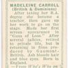 Madeleine Carroll.