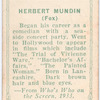 Herbert Mundin.