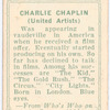 Charles Chaplin.