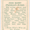 Joan Barry.