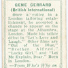 Gene Gerrard.