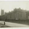 View of Union Theological Seminary from B'way [Broadway] looking south.