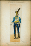 Koningrijk der Nederlanden. Regiment Huzaren. (1814)