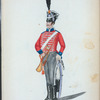 Koningrijk der Nederlanden. Trompette Lijk [?] Dragonders. (1814)