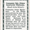 Sgt. Instr. S.D. Maltman.