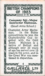 Sgt. Instr. S.D. Maltman.