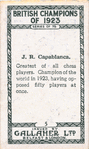 J.R. Capablanca.