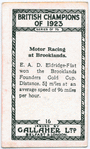 E.A.D. Eldridge Fiat.