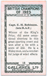 Captain Robinson.