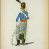 Koningrijk der Nederlanden. Regiment Huzaren. (1814)