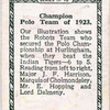 Robots Polo team.