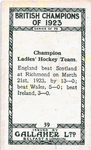 English Hockey team.