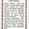 Lord Derby.