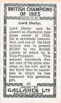 Lord Derby.