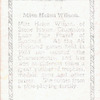 Miss Helen Wilson.