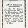 Miss L.C. Radeglia.