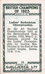 Miss L.C. Radeglia.