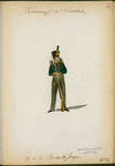 Koningrijk der Nederlanden. 2 e 5-e Bataillons Jagers. (1814)