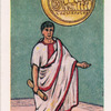 Roman coin of Augustus.