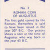 Roman coin of Augustus.