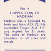 Copper coin of Hadrian.