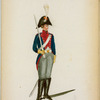 Koningrijk der Nederlanden. Reg. Linie [?] Dragonders - I. (1814)