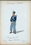 Koningrijk der Nederlanden. Infanterie Eerst en Negende Bataillons. (1814)