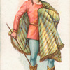 Scot - winter costume, 50 B.C.