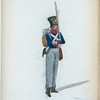 Koningrijk der Nederlanden. Infanterie vijfde en  dertiende Bataillons. (1814)