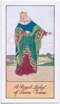 A Royal lady of Saxon times.