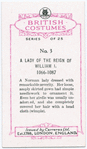 A lady of the reign of William I.