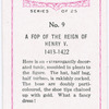 A fop of the reign of Henry V.