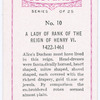 A lady of rank of the reign of Henry VI.