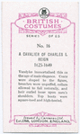 A cavalier of the reign of Charles I.
