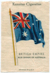 Blue ensign of Australia.
