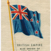 Blue ensign of New Zealand.