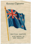 Blue ensign of New Zealand.