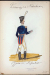 Koningrijk der Nederlanden. Officier de Infanterie. (1815)