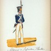 Koningrijk der Nederlanden. Soldaat de Infanterie [Flan...?]. (1815)