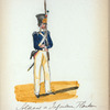 Koningrijk der Nederlanden. Soldaat de Infanterie [Flan...?]. (1815)