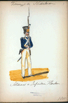 Koningrijk der Nederlanden. Soldaat de Infanterie [Flan...?]. (1815)